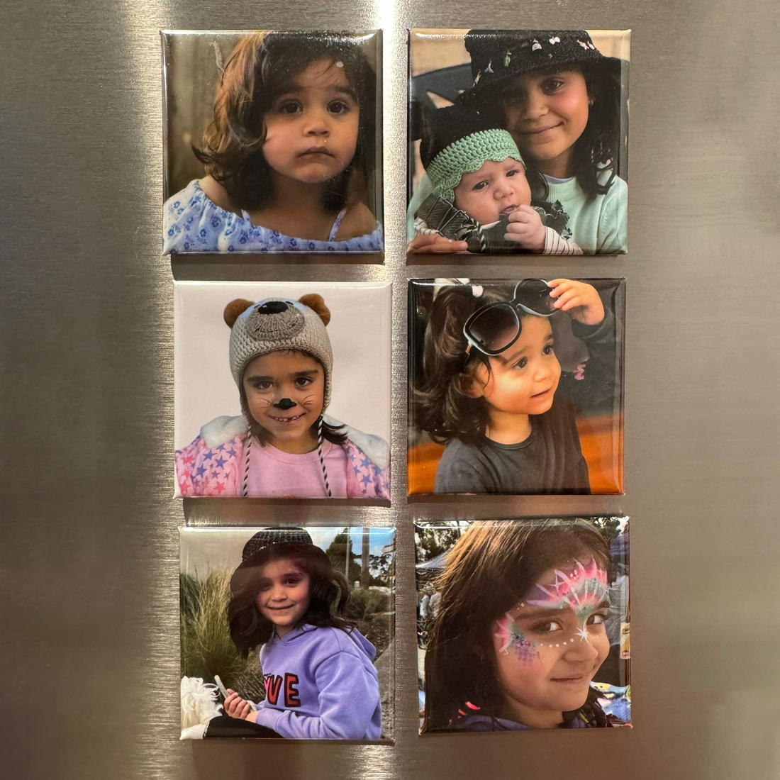 Custom Photo Magnets: size Square 5.0 x 5.0cm